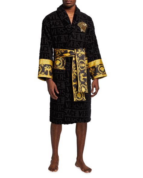 men versace robes|versace robe men no bargain.